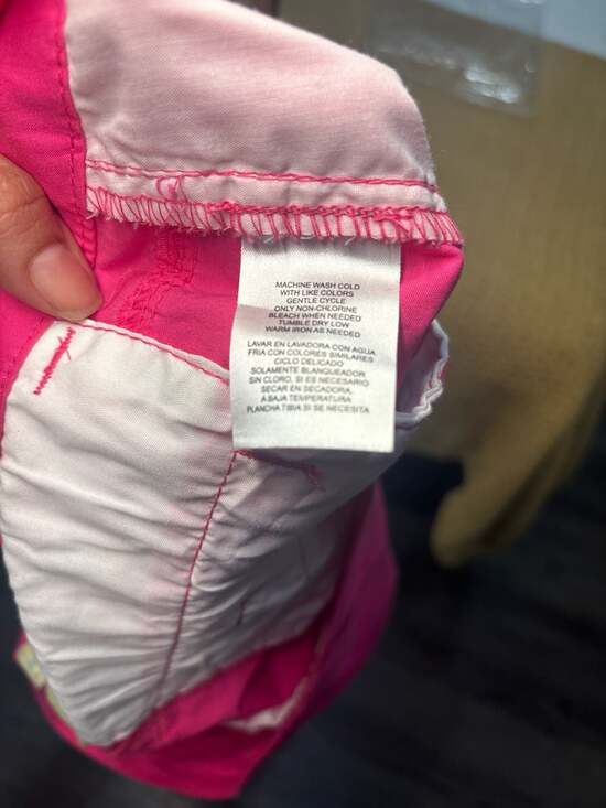 Caribbean Joe Women's Hot Pink Cargo Style Bermuda Shorts Size 8 - Picture 11 of 11